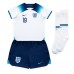 Billige England Mason Mount #19 Børnetøj Hjemmebanetrøje til baby VM 2022 Kortærmet (+ korte bukser)